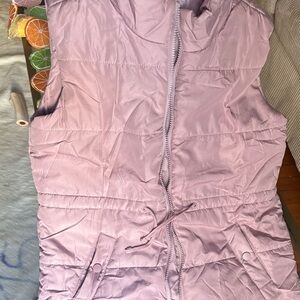 Zella Light Purple Puffer Vest